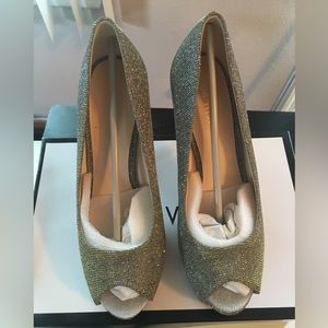 Nine West Camya Peep Toe Heels